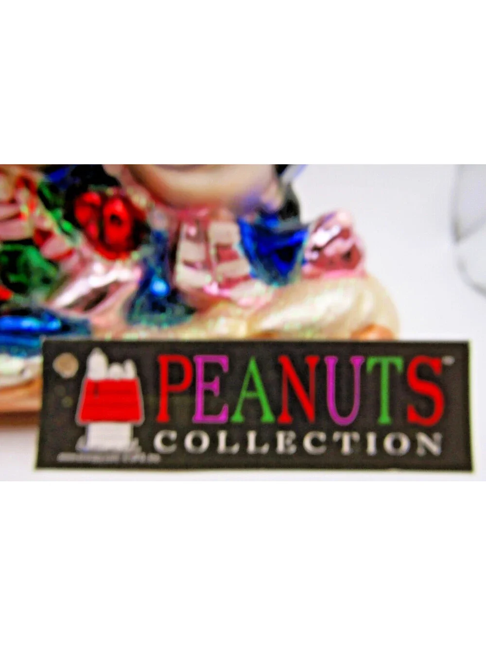 Kurt S. Adler Komozja Polonaise Peanuts on Toboggan Ornament with Box